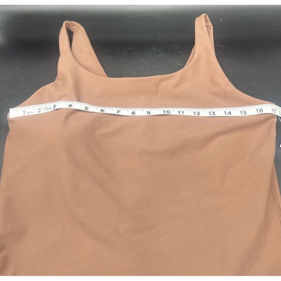 Old Navy Active Powersoft Women’s Brown Light Support Go Dry Sports Bra XL NEW - Picture 6 of 7